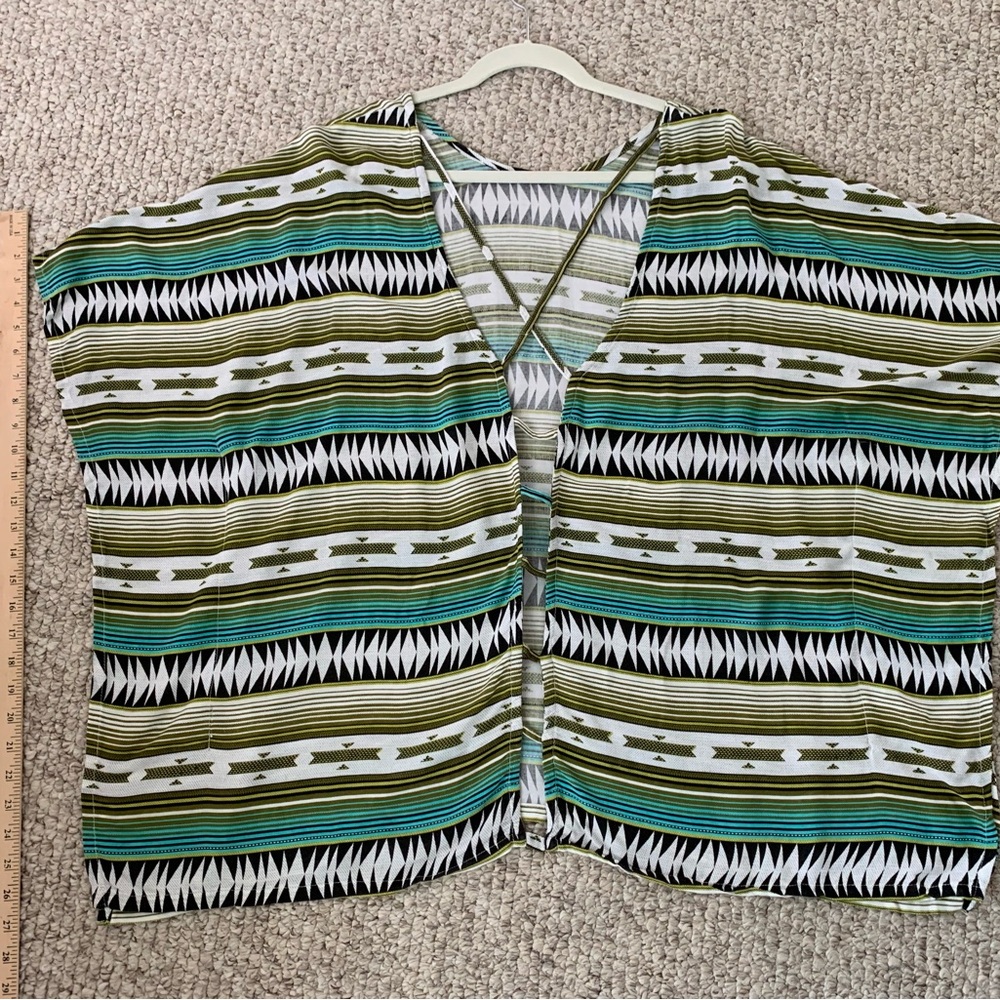 RVCA Multicolor Striped Women's Blouse